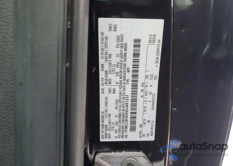 2019 Ford Escape Sel z USA, uszkodzony, nr VIN 1FMCU9HDXKUA81237